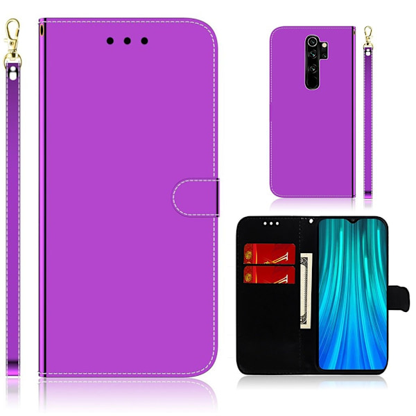 Mirror Xiaomi Redmi Note 8 Pro Etui - Lilla Purple