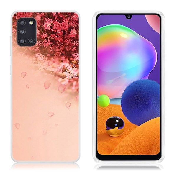 Deco Samsung Galaxy A31 etui - Red Petal Red