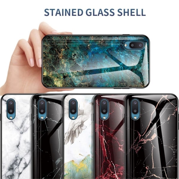 Fantasy Marble Samsung Galaxy A02 Deksel - Flying Due Klinkekule Multicolor