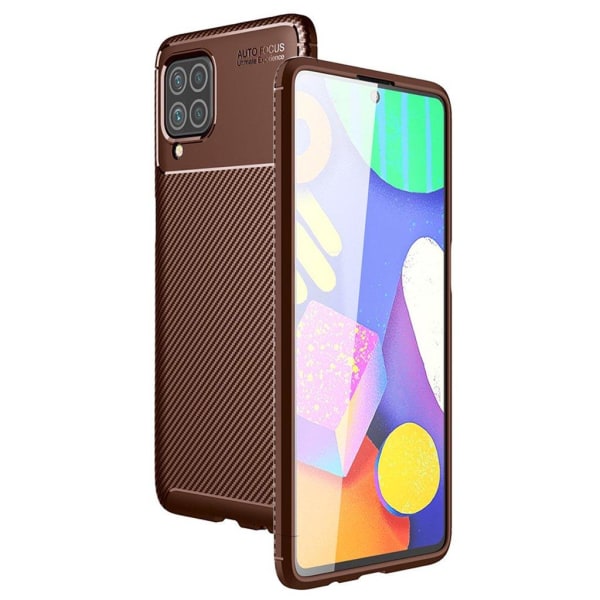 Carbon Shield Samsung Galaxy M62 / Samsung Galaxy F62 skal - Brun Brun