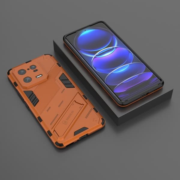 Støtsikkert hybriddeksel for Xiaomi 13 Pro - Oransje Orange