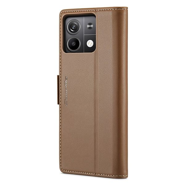 CaseMe Xiaomi Redmi Note 13 4G smooth etui - Brun Brown