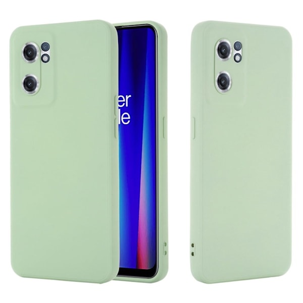 Matt OnePlus Nord CE 2 5G skal av flytande silikon - Grön Grön