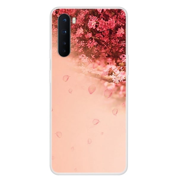 Deco OnePlus Nord skal - Blomma Röd
