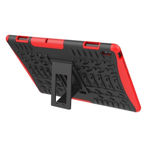 Lenovo Tab E10 durable hybrid case - Red Röd