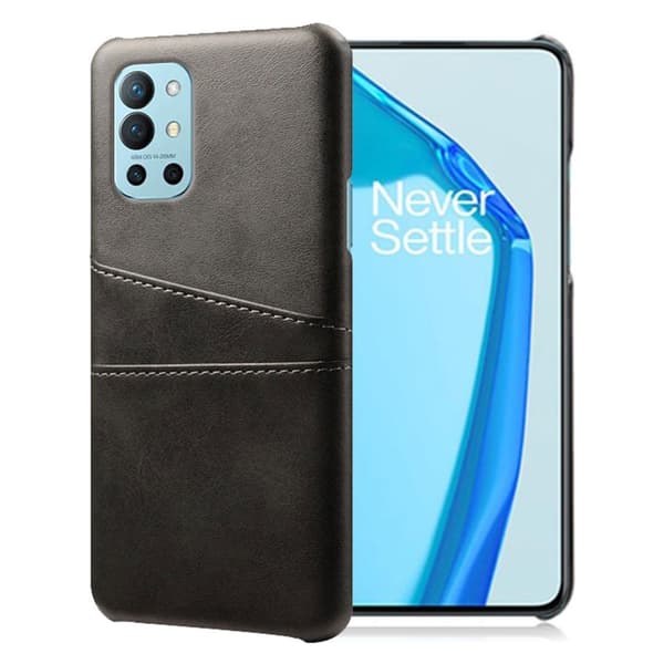 Dual Card Suojakotelo OnePlus 9R - Musta Black