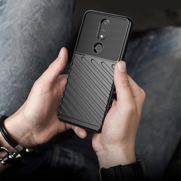 Thunder Nokia 2.4 kotelot - Musta Black