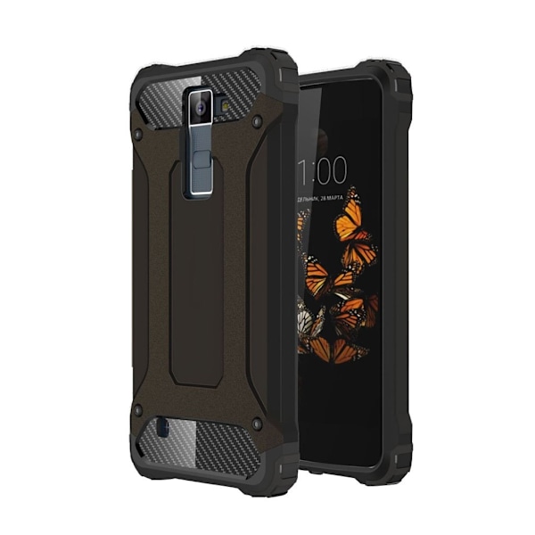 Jernside LG K8 Hybridcover - Sort Black