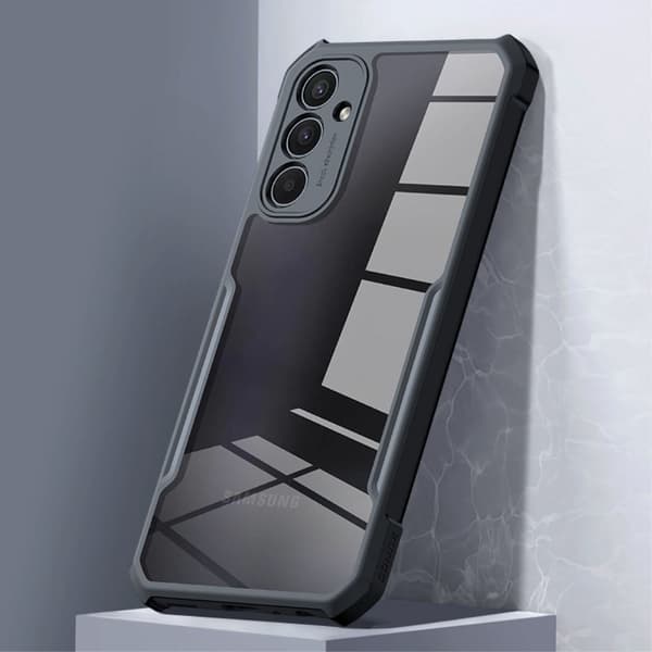 Støtsikkert hybriddeksel for Samsung Galaxy A24 4G - Svart Black