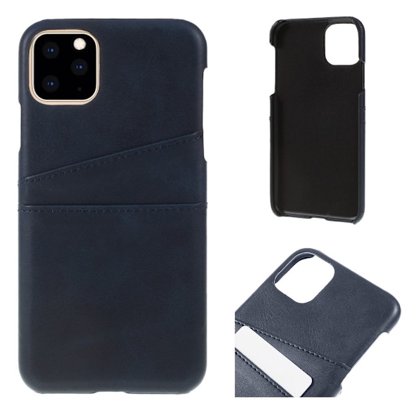Dual Card iPhone 11 Pro Max kuoret - Sininen Blue