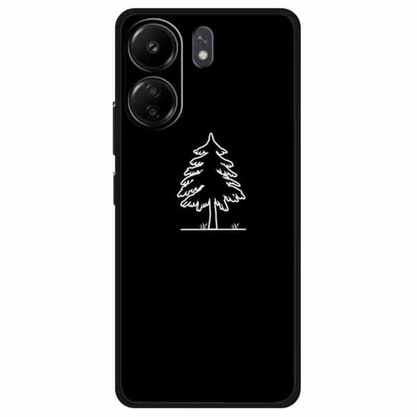 Imagine Xiaomi Redmi 13C / Xiaomi Poco C65 deksel - Furutre Black