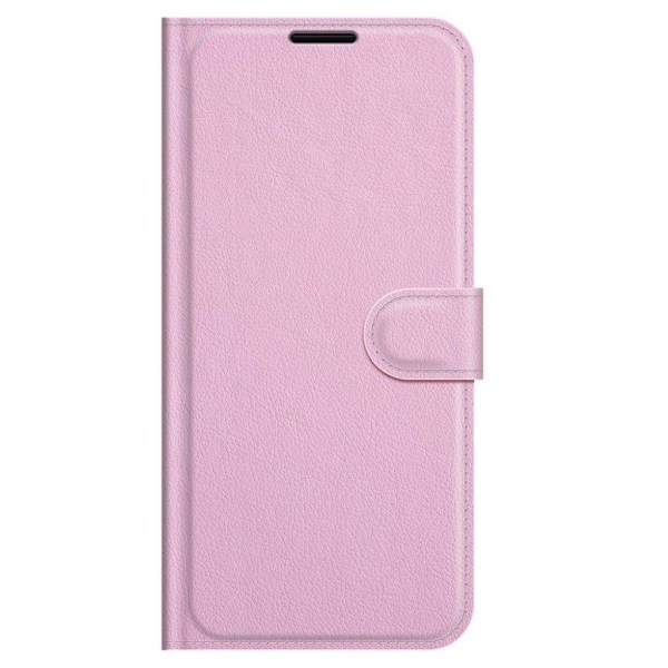 Klassisk ZTE Libero 5G flip etui - Pink Pink