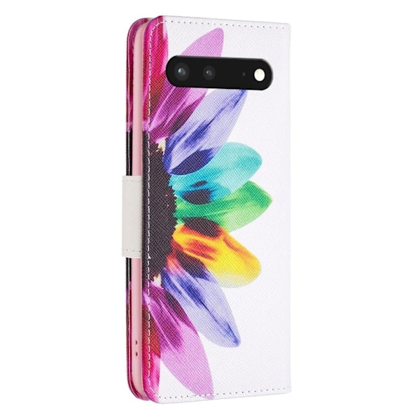 Wonderland Google Pixel 7 flip etui - Solsikke Multicolor