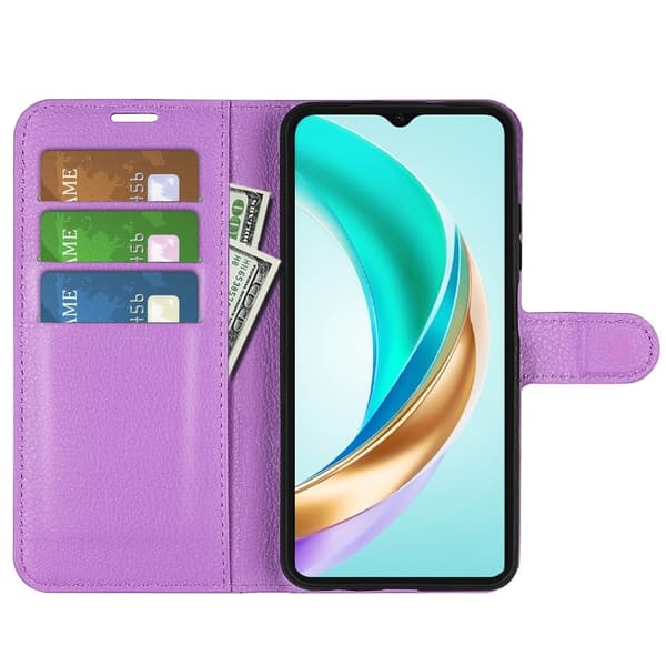 Classic Honor X6b flip kuoret - Violetti Purple