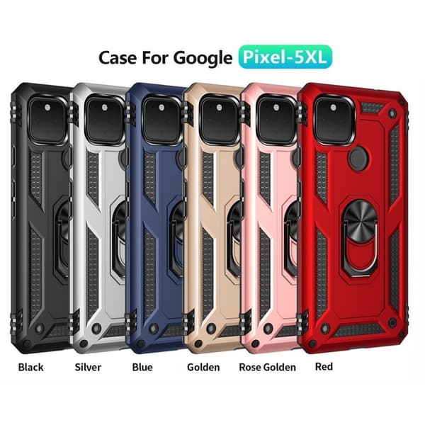 Bofink Combat Google Pixel 5 XL Etui - Rose Gull Pink