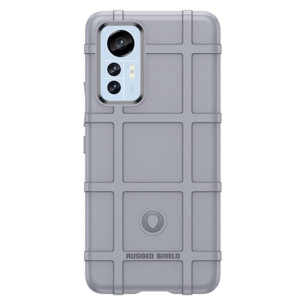 Rugged Shield Xiaomi 12 Lite kotelot - Harmaa Silver grey