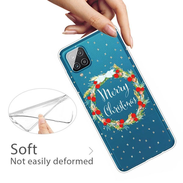 Jul Samsung Galaxy M33 5G fodral - Julkrans Röd