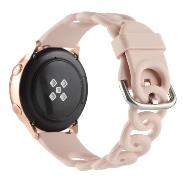 20 mm universalband med ihålig donut - Rosa Rosa