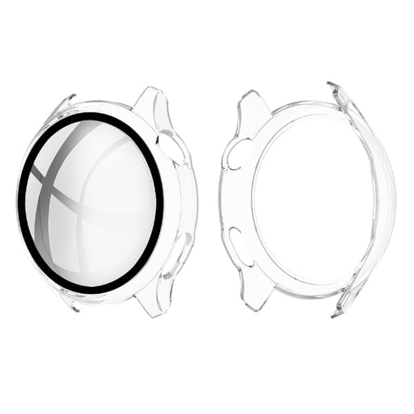 Huawei Watch 3 enkel ramme + hærdet glas - Transparent Transparent