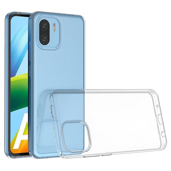 Erittäin ohut läpinäkyvä kotelo Xiaomi Redmi A1:lle Transparent