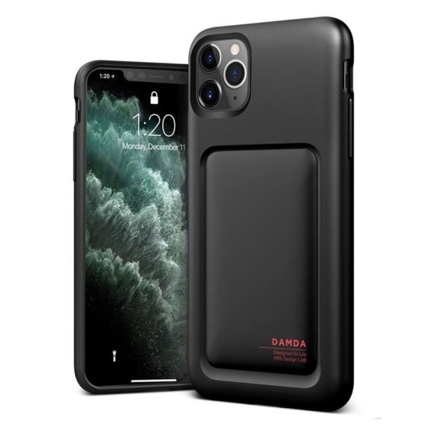 VRS Design Damda High Pro Shield för iPhone 11 Pro Max - Matt Svart Svart