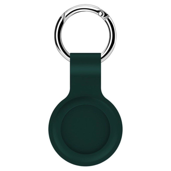 AirTags silicone case with keyring - Dark Green Grön