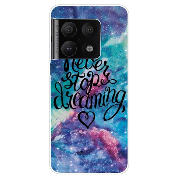 Deco OnePlus 10 Pro Suojakotelo - Never Stop Dreaming Multicolor