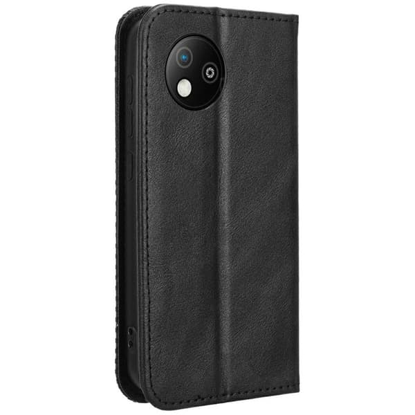 Bofink Vintage ZTE Blade A35 Lite lærveske - Svart Black