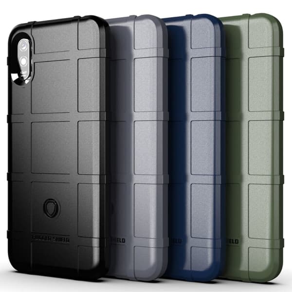 Rugged Shield Etui Xiaomi Redmi 9A - Grønn Green