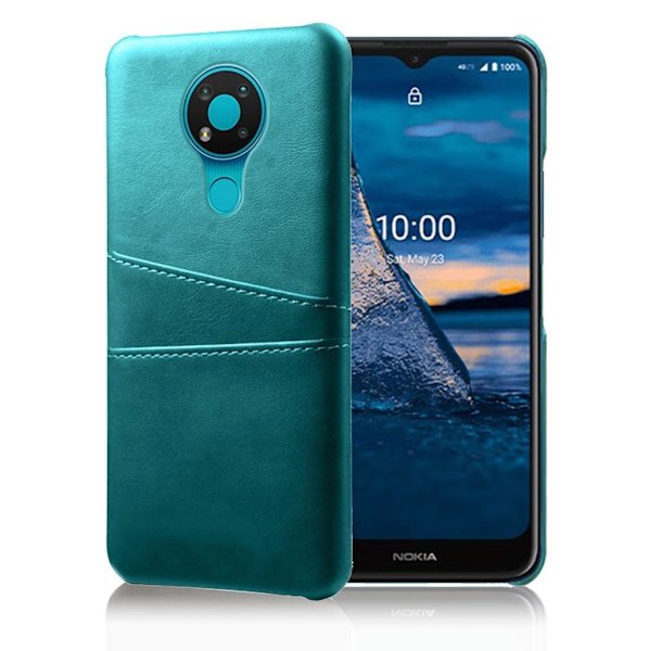Dual Card Etui Nokia 3.4 - Grønn Green