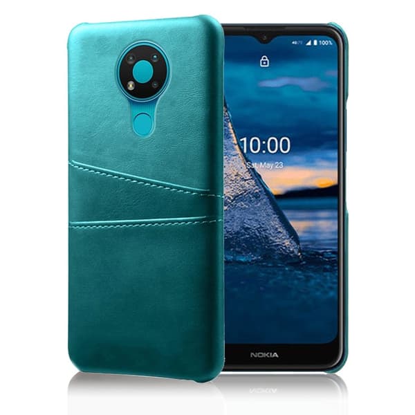 Nokia 3.4 skal med korthållare - Grön Grön