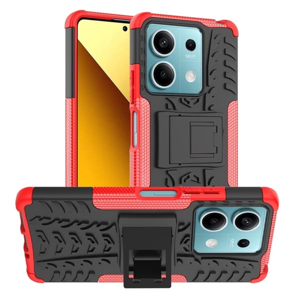 Offroad Xiaomi Redmi Note 13 5G  deksel - Rød Red