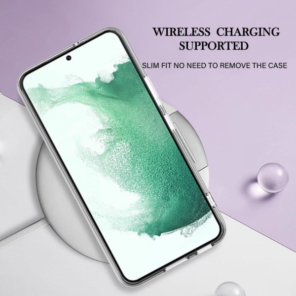 Marble Samsung Galaxy S23 Plus Etui - Grøn Green