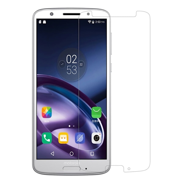 0.3mm karkaistua lasia Motorola Moto G6 Plus näytönsuojat Transparent