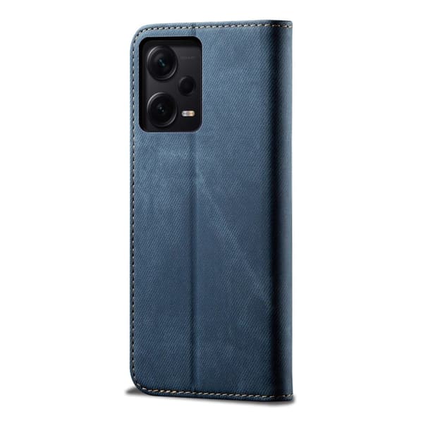 Jeans Xiaomi Redmi Note 12 Pro Plus Flippetui - Blå Blue