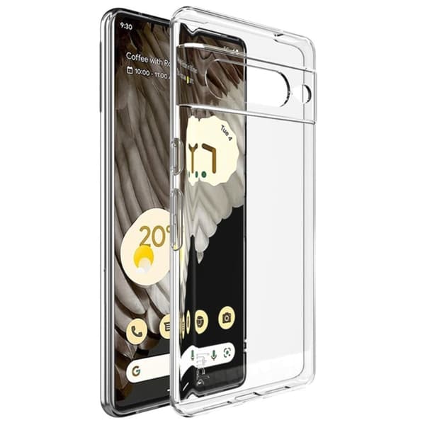 Imak UX-5-deksel for Google Pixel 7 Pro - Gjennomsiktig Transparent