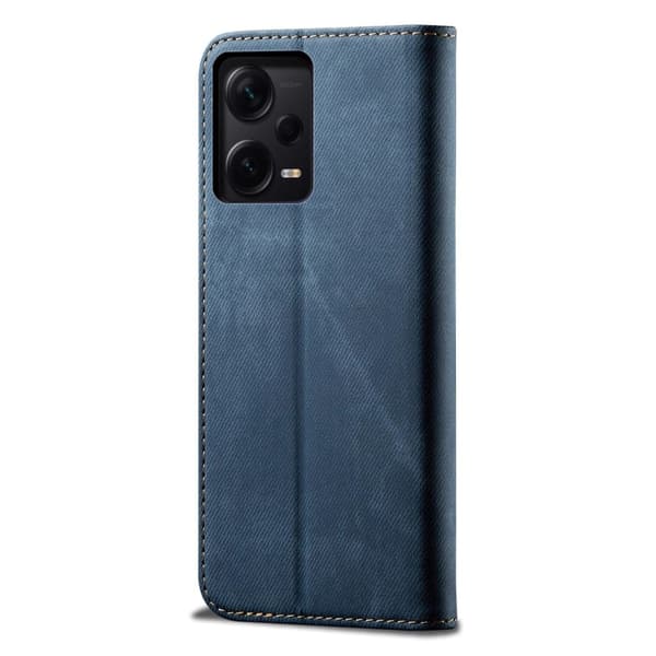 Jeans Xiaomi Redmi Note 12 Pro Flippetui - Blå Blue