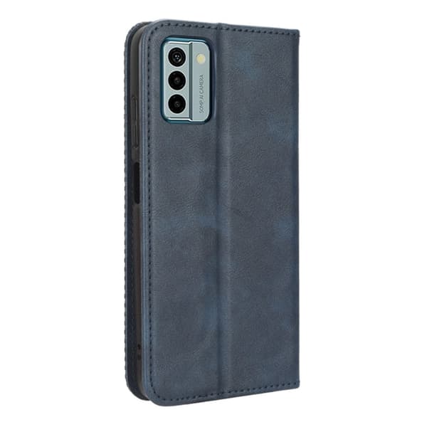 Bofink Vintage Nokia G22 Læder Etui - Blå Blue