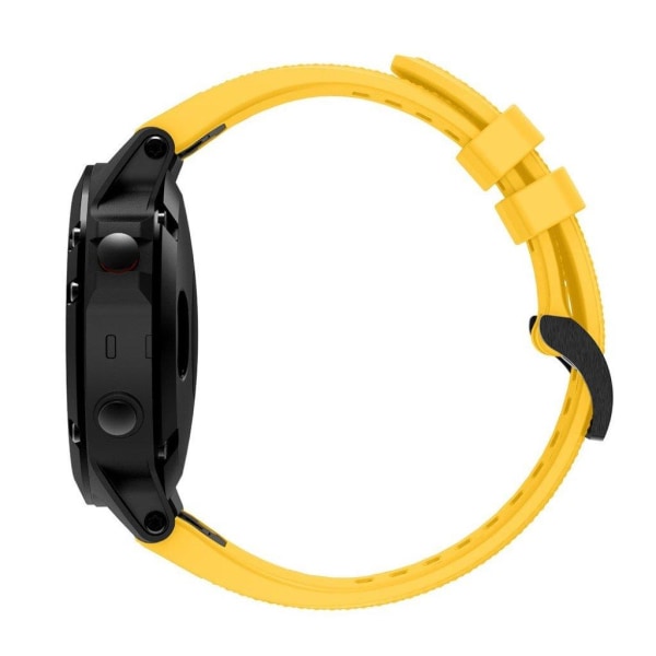 Garmin Fenix 5 durable silicone watch band - Yellow Gul