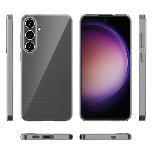 Erittäin ohut läpinäkyvä kotelo Samsung Galaxy S24 Plus Transparent