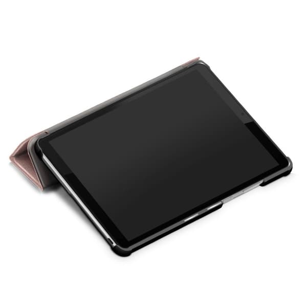 Lenovo Tab M8 Litchi Lær Flippetui - Rose Gull Pink