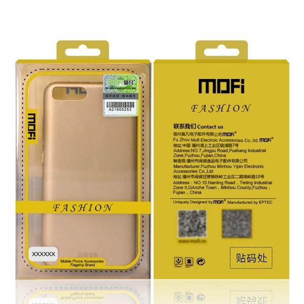 MOFi Slim Shield Cover til Samsung Galaxy S22 - Guld Gold