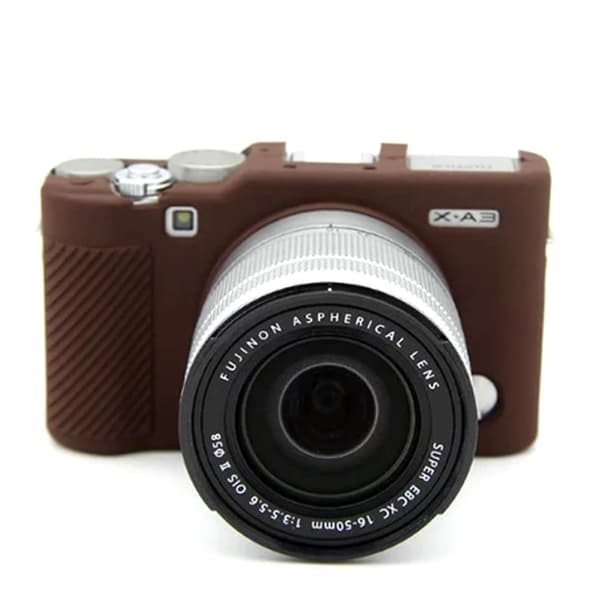 Fujifilm X-A20 / XA3 / XA10 silikon deksel - Kaffe Brown