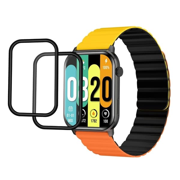 2Pcs Kieslect Calling Watch Ks HD clear screen protector Transparent