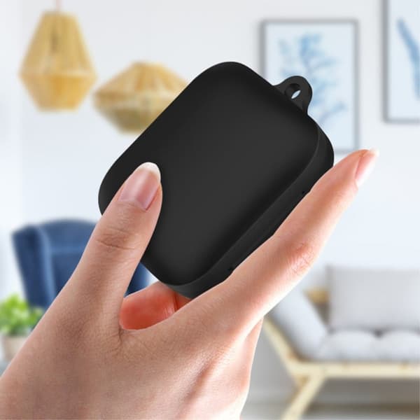 OnePlus Buds Pro 2 silikonskydd med spänne - Midnattsblå Blå