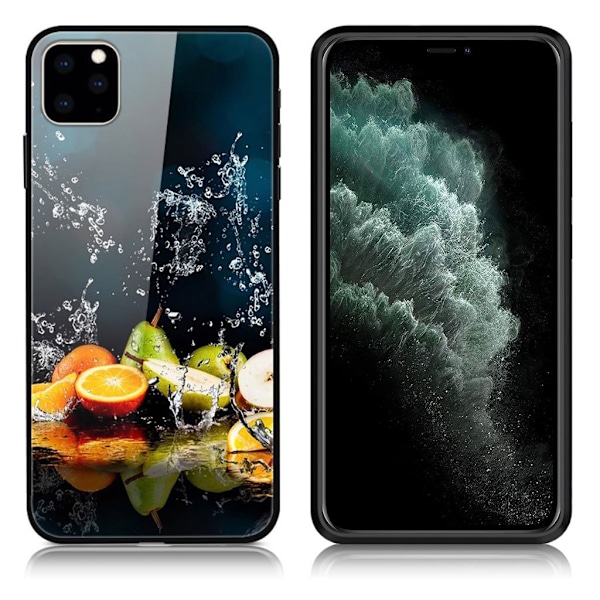 Fantasy iPhone 11 Pro Max skal - Päron multifärg