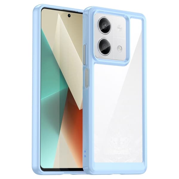 Xiaomi Redmi Note 13 5G  älykäs akryylikansi - Sininen Blue