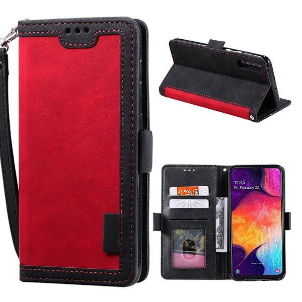 Surburbian Samsung Galaxy A70 kotelot - Punainen Red
