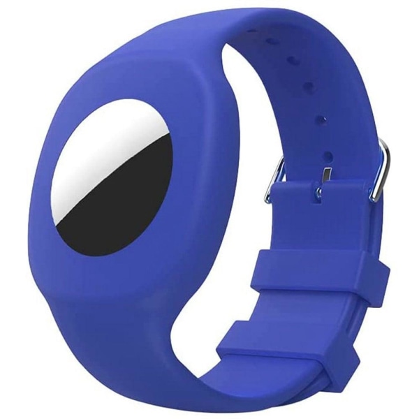 AirTags silicone wrist strap - Dark Blue Blue