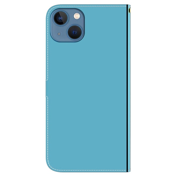 Mirror iPhone 14 flip case - Sininen Blue